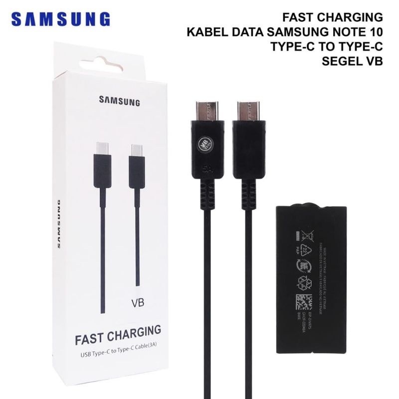 KABEL DATA SAMSUNG TYPE-C TO TYPE-C KABEL CHARGER TIPE C TO C KABEL CASAN TYPE C TO C FAST PD3.0