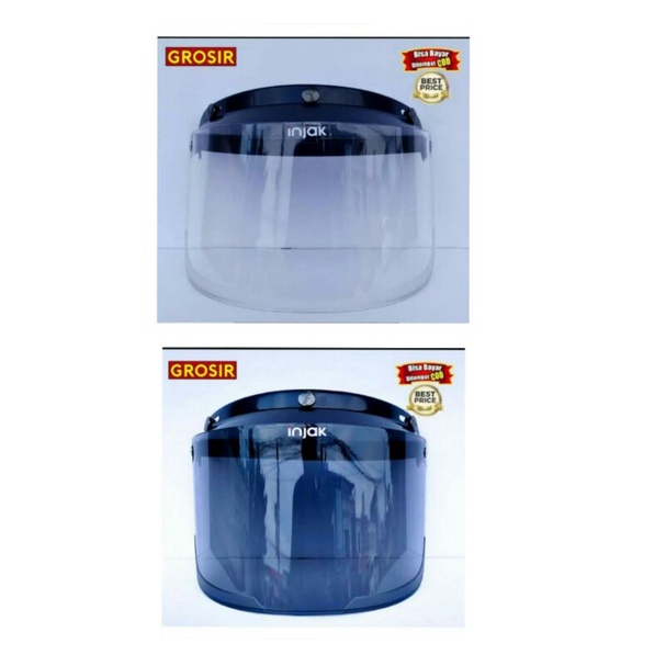 KACA DATAR HELM BOGO / KACA HELM BOGO