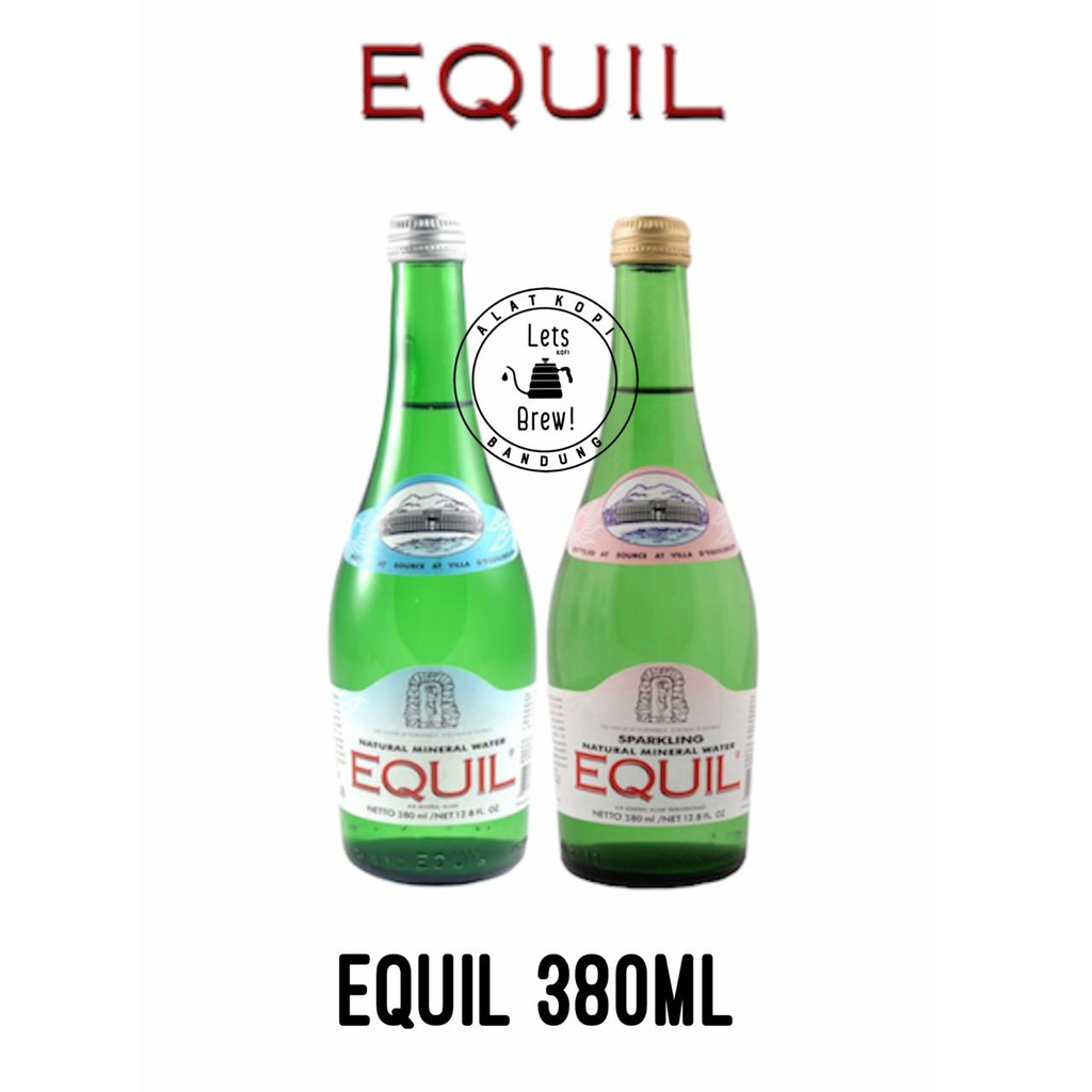 

Equil Sparkling soda 380ml natural mineral water