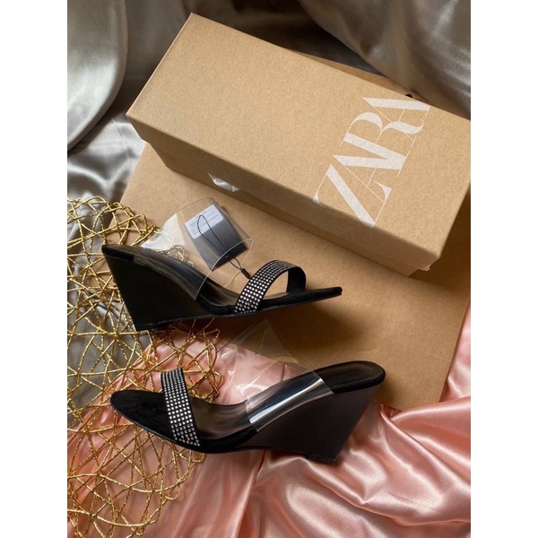 ZARA WEDGES WANITA TERBARU 7CM