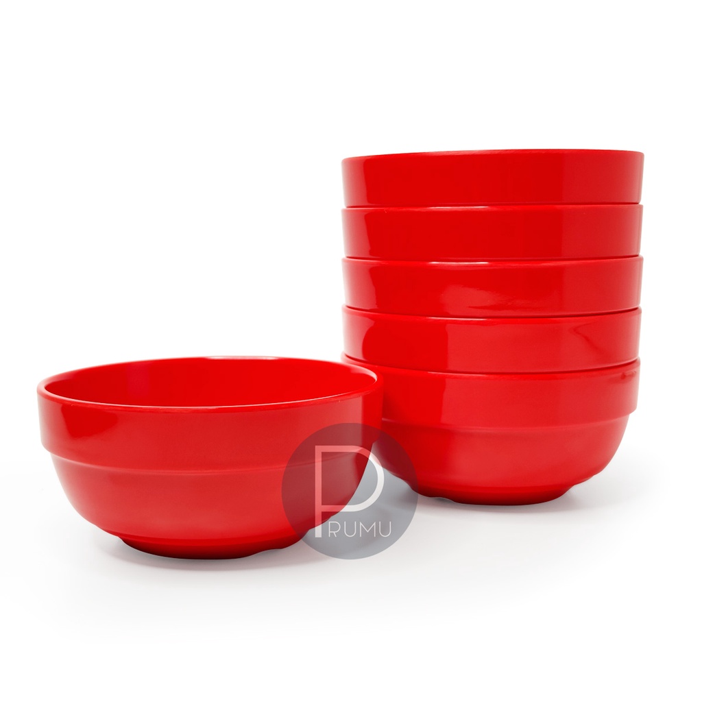 Mangkok Susun - Mangkok Melamin 4 Inch -  Mangkok Kecil - Stackable Bowl - Stack Bowl - MK1310