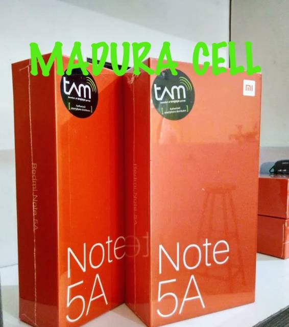 Xiaomi Redmi Note 5A RAM 2GB ROM 16GB ORIGINAL GARANSI RESMI TAM 1 TAHUN