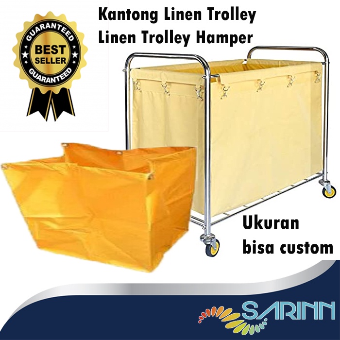 HAMPER KANTONG LINEN TROLLEY HOTEL PERALATAN HOTEL PERHOTELAN LAUNDRY TROLLEY HOUSEKEEPING HOUSE KEEPING