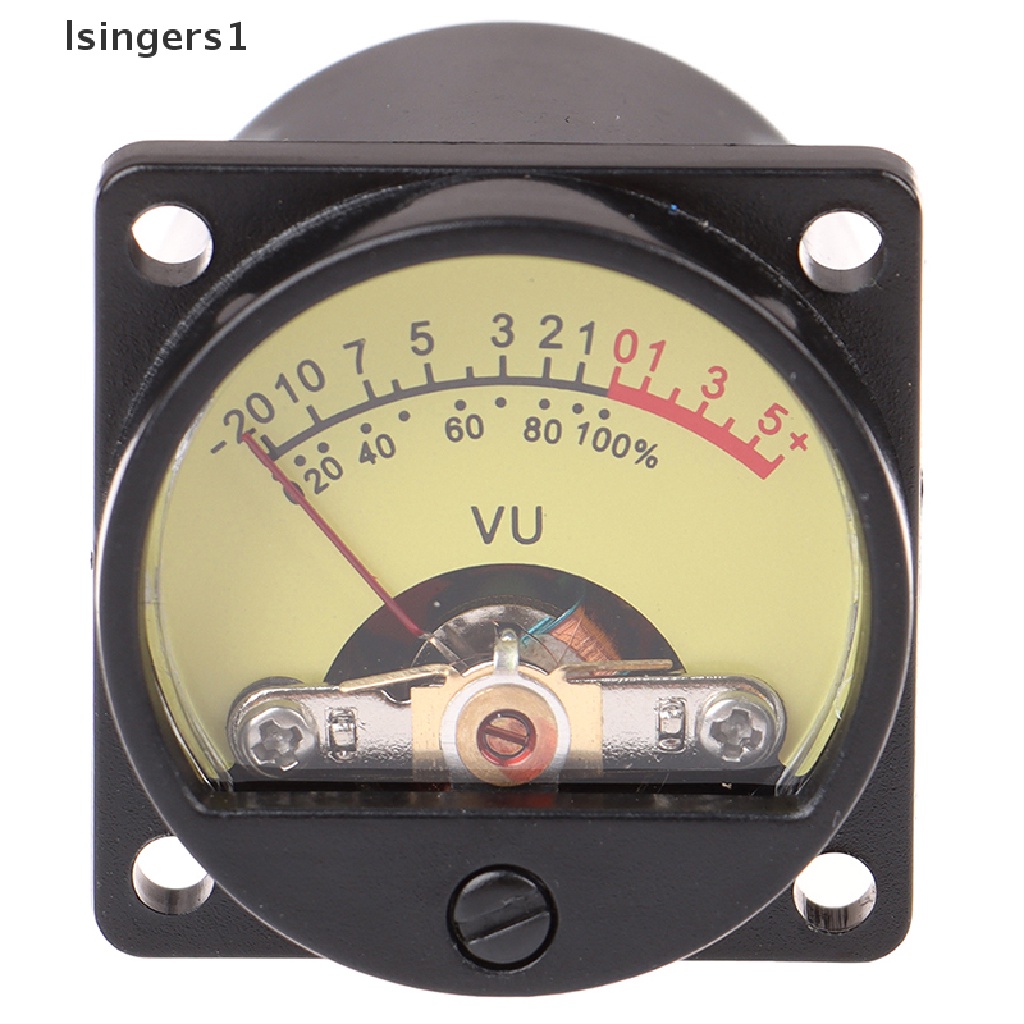 (lsingers1) 1pc Panel VU Meter 6-12V Untuk Merekam Audio Level