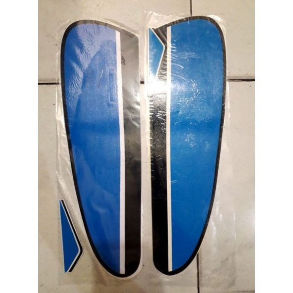 striping honda Cb glatik biru