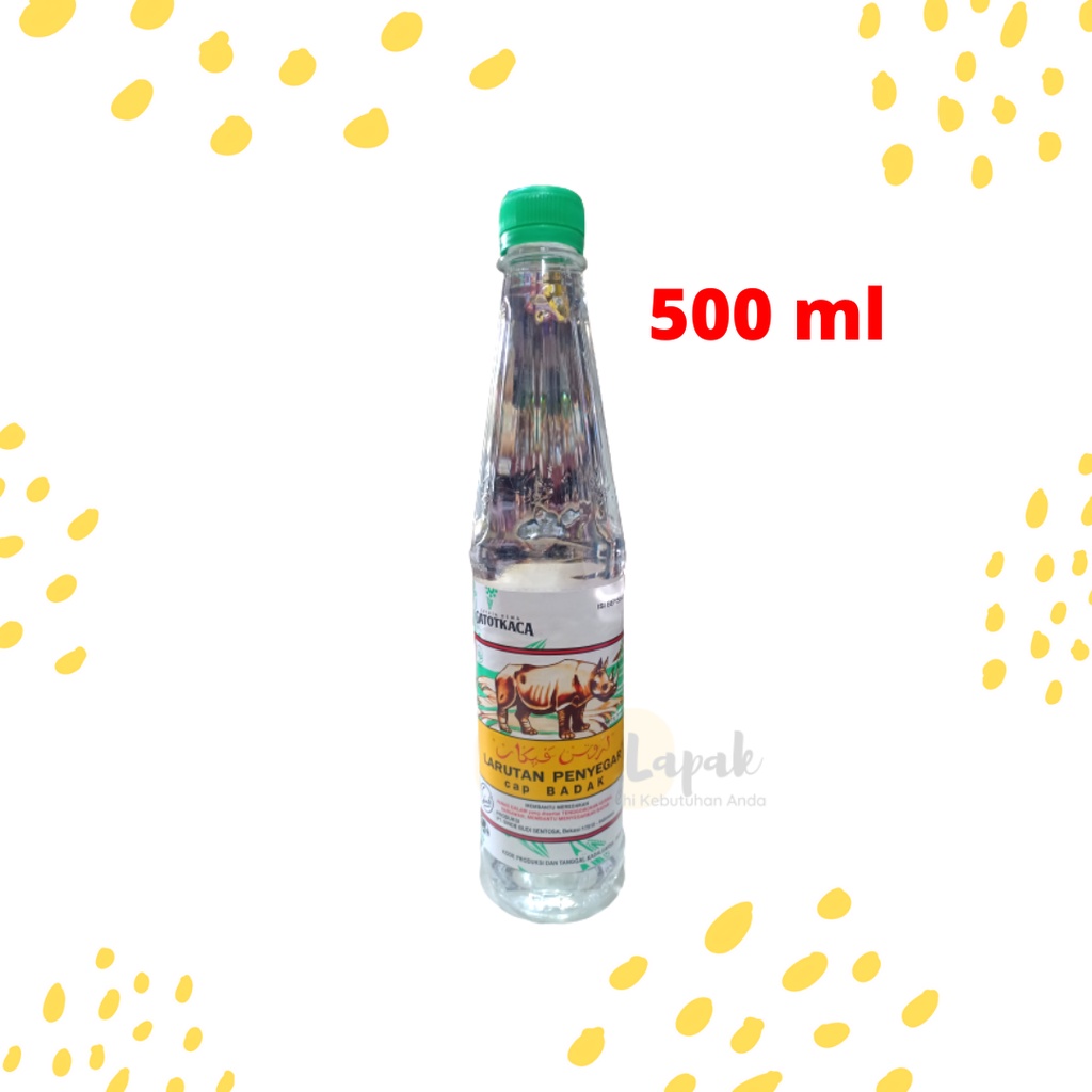 Larutan Penyegar Cap Badak botol 500ml