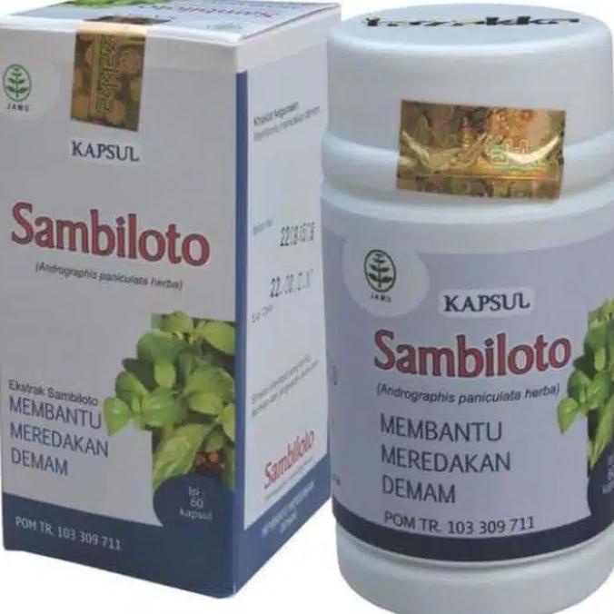 

TERLARIS Kapsul ekstrak SAMBILOTO Tazakka herbal alami obat anti virus /OBAT HERBAL ASAM URAT/OBAT HERBAL PELANGSING/OBAT HERBAL KOLESTEROL/OBAT HERBAL DIABETES