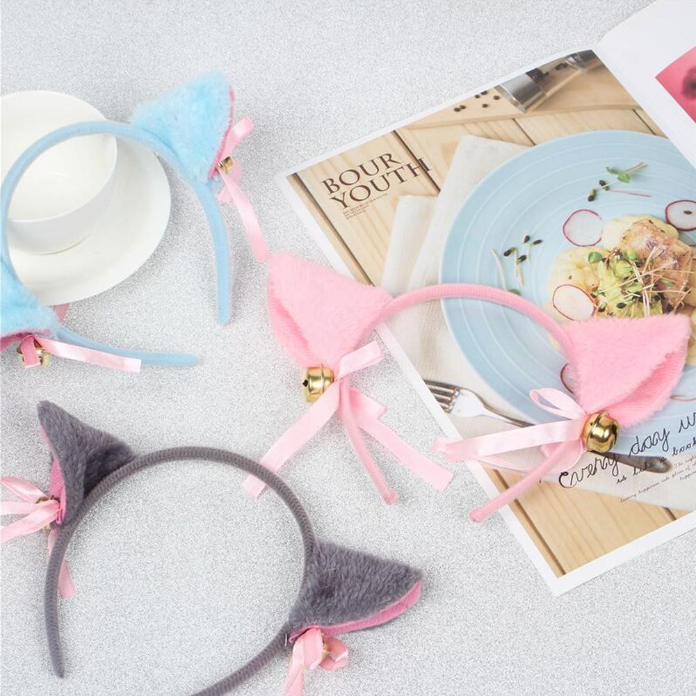 CSP002 – Cat Ears Bandana / Bando Jepit Telinga Kucing Lucu Cosplay