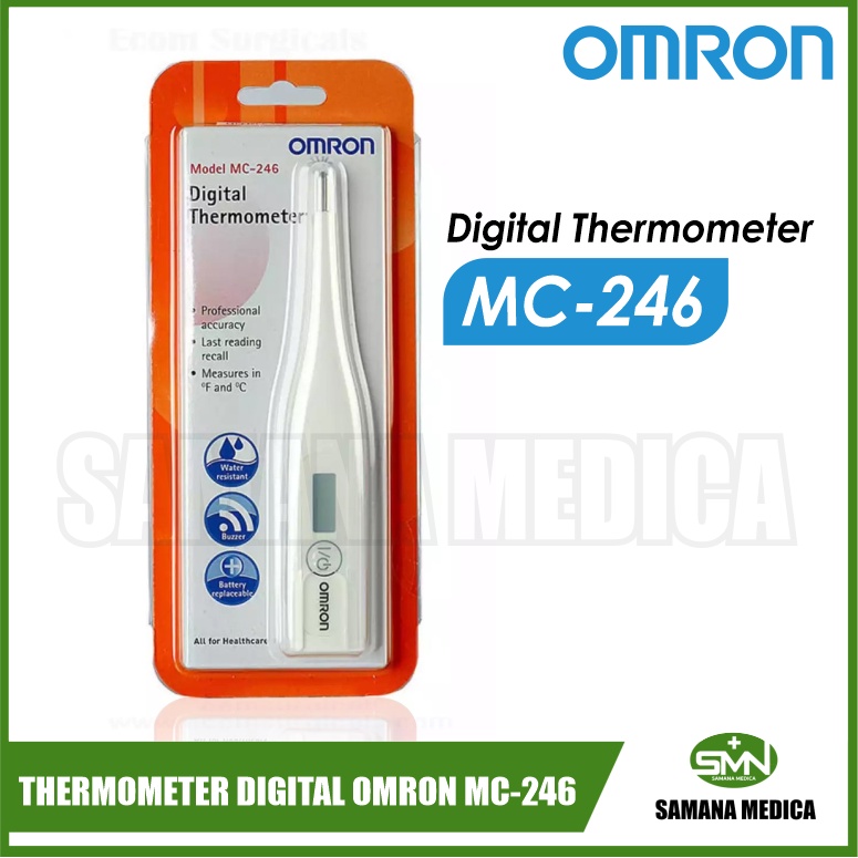 Termometer digital OMRON MC-246 Original FREE BATERAI