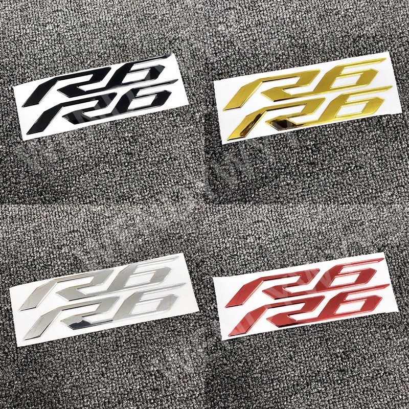 Stiker LOGO 3D Anti Air Untuk Motor YAMAHA R6