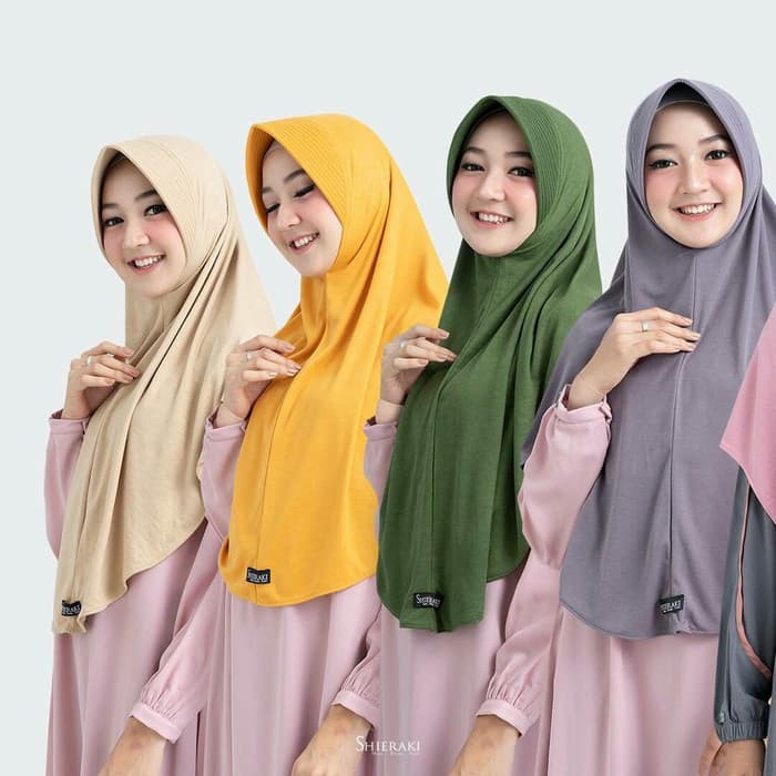 Hijab Instan Jilbab Daily Velia Khimar By Shieraki Murah Muslim TBEB3441