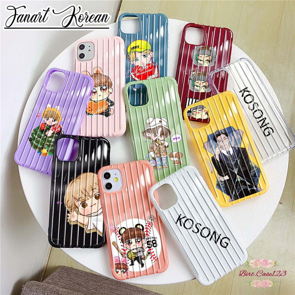 Softcase FANART KOREAN Vivo Y53 V5 V5s V5 Lite V7 Y30 Y50 Y20 Y20s Y12s V17 Pro BC3638