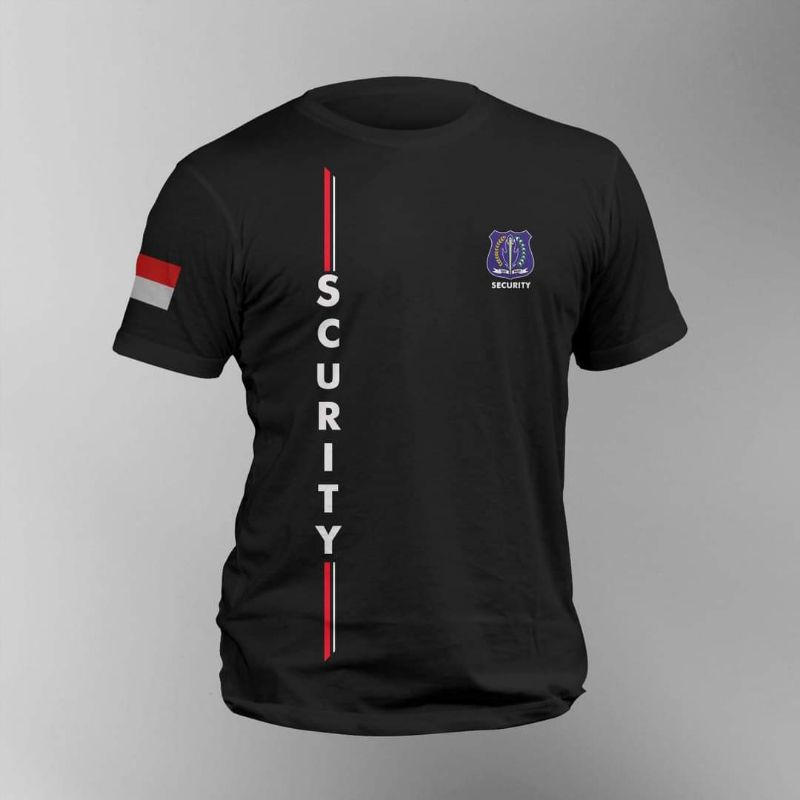 Kaos SECURITY lengan pendek