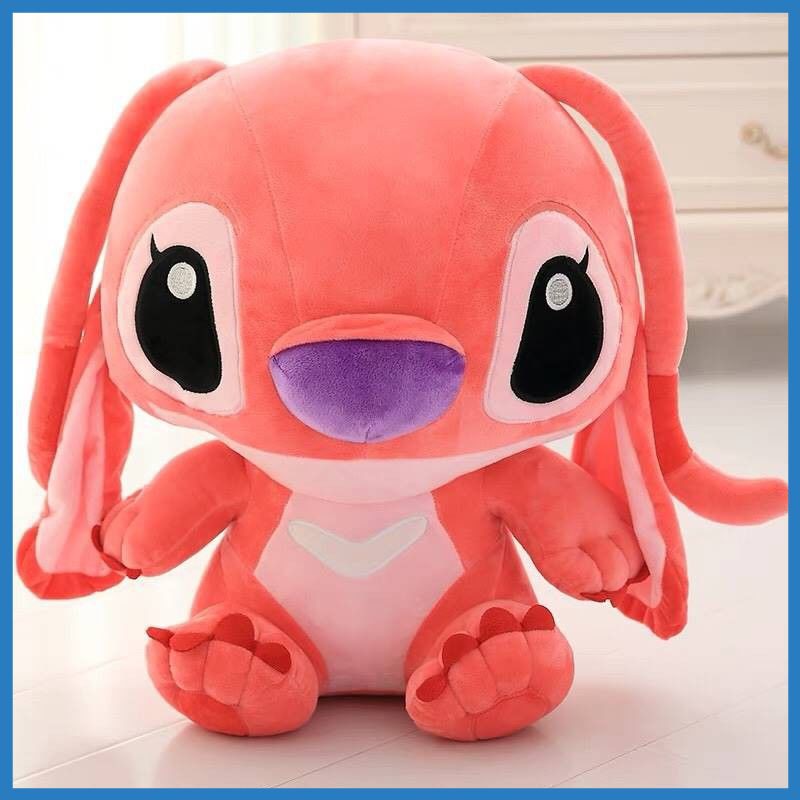 BONEKA MUSANG BIRU iff BONEKA LILO STITCH BIRU PINK BONEKA LILO
