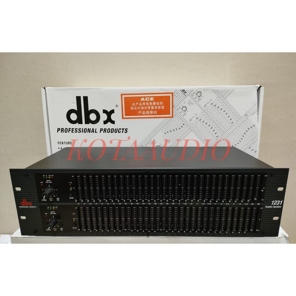 TERMURAH Equalizer DBX 1231/ DBX Equalizer 1231