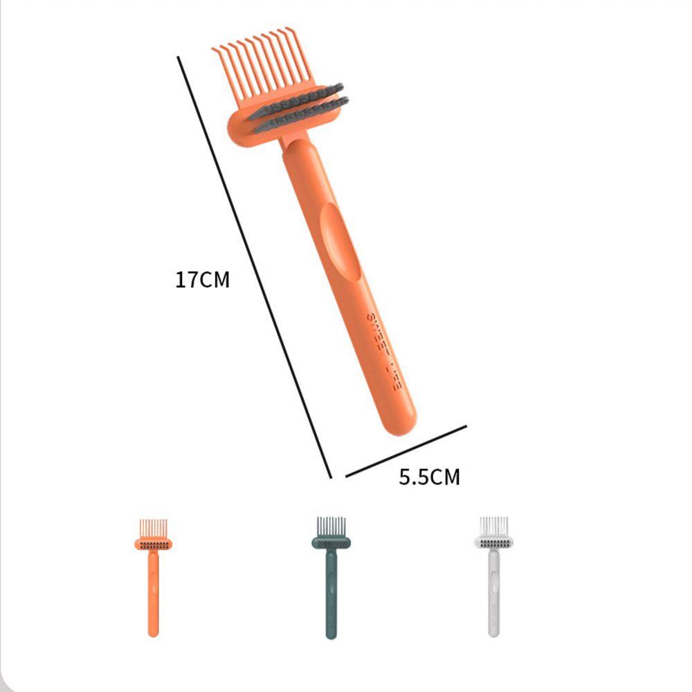 NEEDWAY Sikat Rambut Alat Pembersih Perawatan Rambut Sisir Detangling Plastik Alat Tanam Styling Aksesoris Home Comb Cleaner Tool