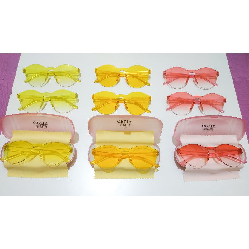 Kacamata Candy Jelly Fashion Korea Ready Makassar