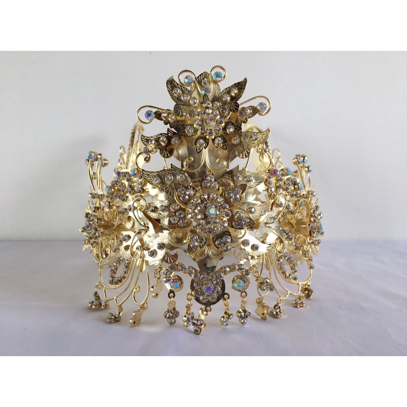 siger pengantin lesti/siger sunda