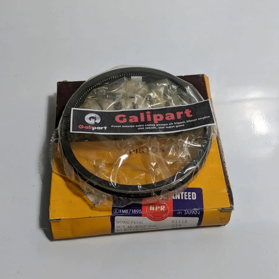Ring Piston S1115 Mesin Dongfeng S1115 Zs1115 4R