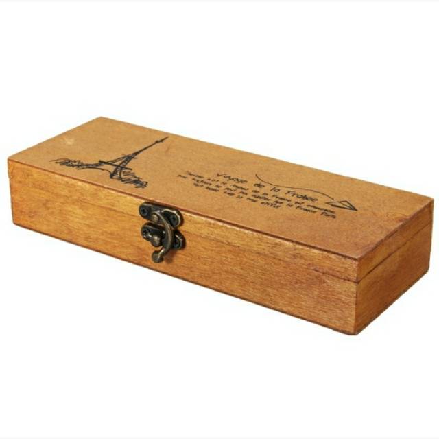 

kotak pencil kayu