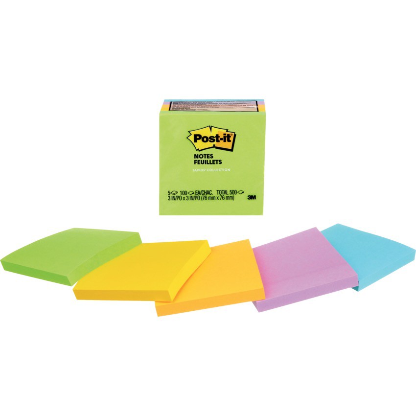 3m Post It 3M Warna Memo Stick 5 Ultra Color 3x3 in 654-5UC