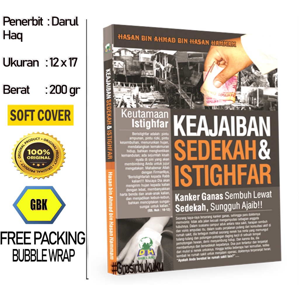 Buku Keajaiban Sedekah &amp; Istighfar - Darul Haq