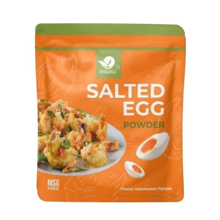 

MURAH Emaku Salted Egg Powder untuk Menumis (Pouch Size) 16gr