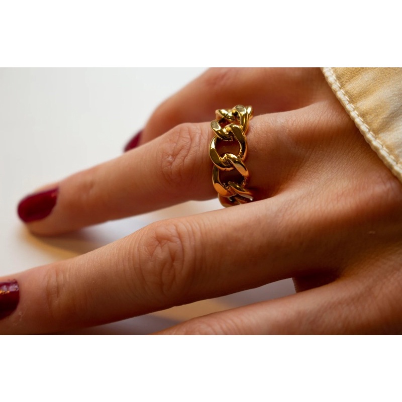 Ark.co - MONROE chain ring cincin | statement rantai minimalis