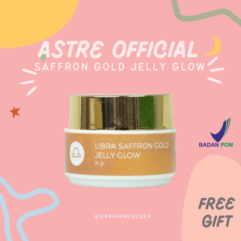 ASTRE OFFICIAL LIBRA SAFFRON GOLD JELLY GLOW