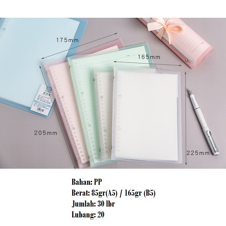 [DZ] ST249 - Buku Catatan Kuliah / File Binder-7