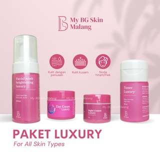 Jual BGSKIN BG Skin Whitening Luxury Series Paket Perawatan Lengkap ...