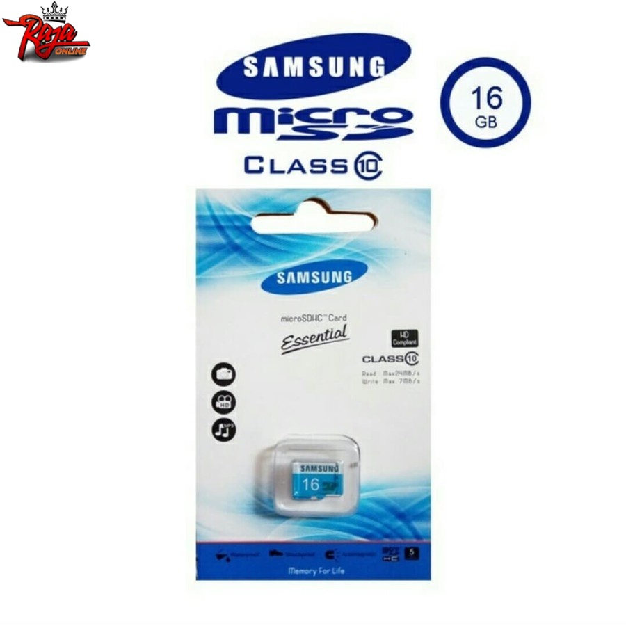 Memory Card Micro SD MMC Samsung 16 GB 16gb Class 10 Pro