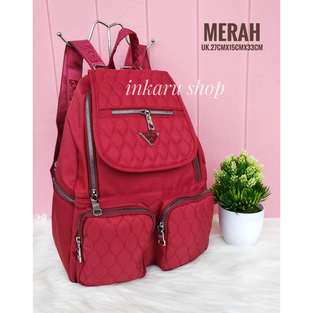 NEW!!! RANSEL WANITA IMPORT CHIBAO 17# BISA MUAT LAPTOP 14INCH