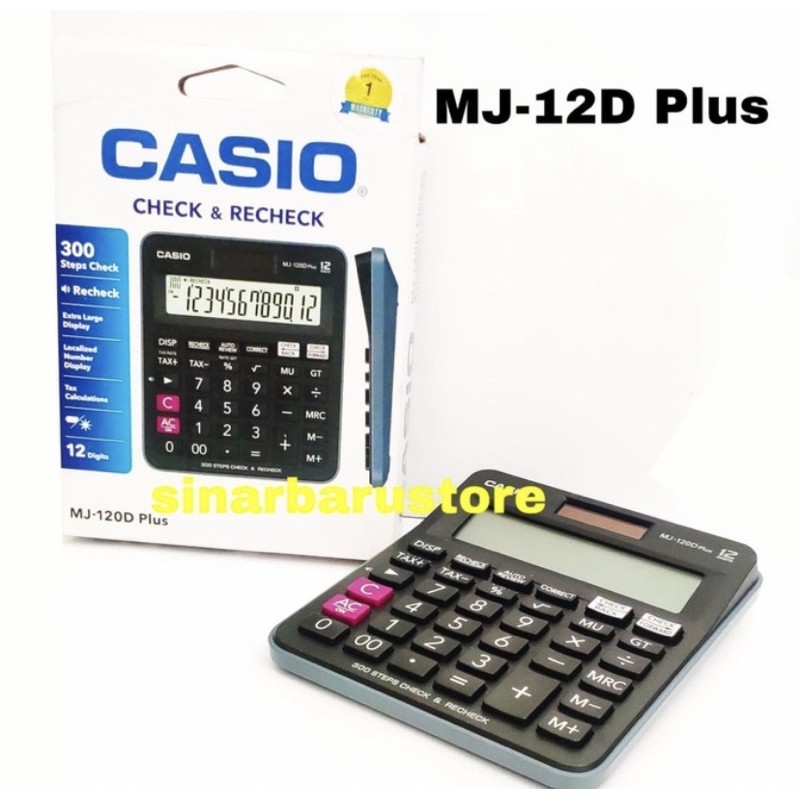 

Kalkulator/Calculator "Casio" MJ-120D Plus Original
