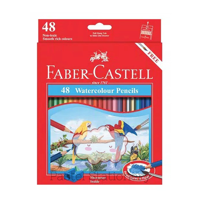 

Pensil Warna Faber Castell 48 Warna Water Colour