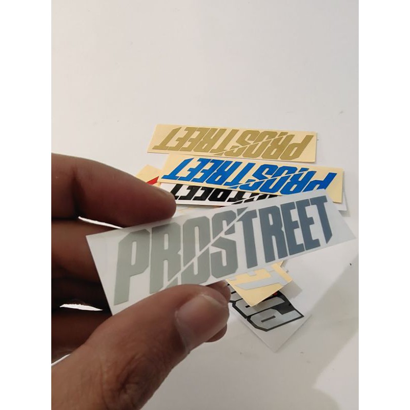 STICKER PROSTREET CUTING KECIL/MINI 7,5 CM