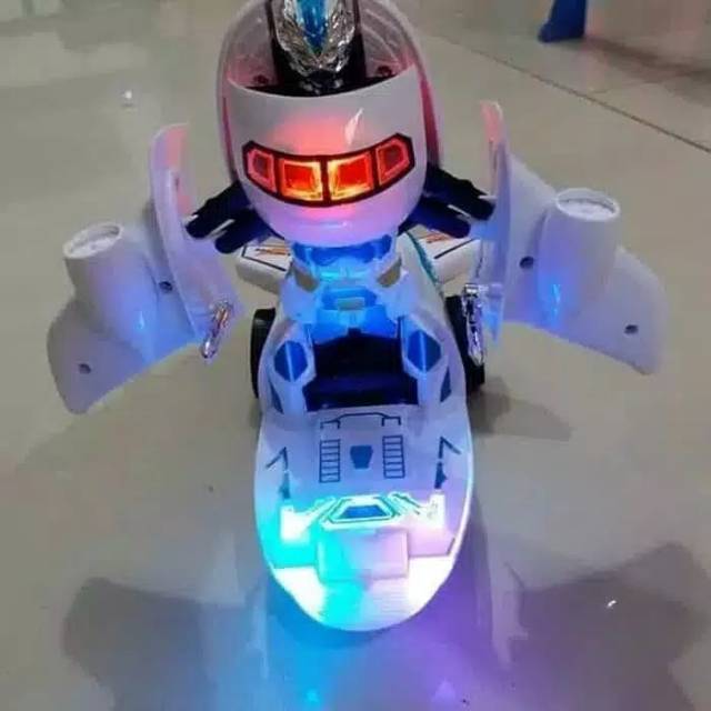 Pesawat jadi robot Airbus Mainan anak