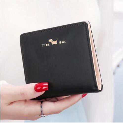 (COD) Dompet Kulit Lipat Wanita Dompet Wanita Dompet Import MURAH MALLSHOPPING