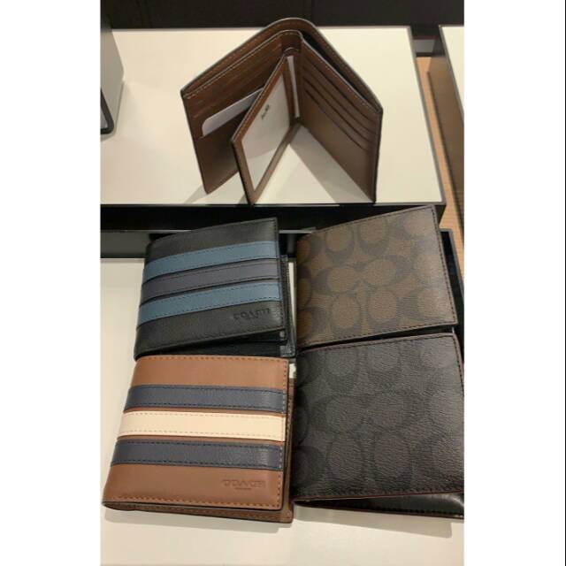 dompet pria coach original