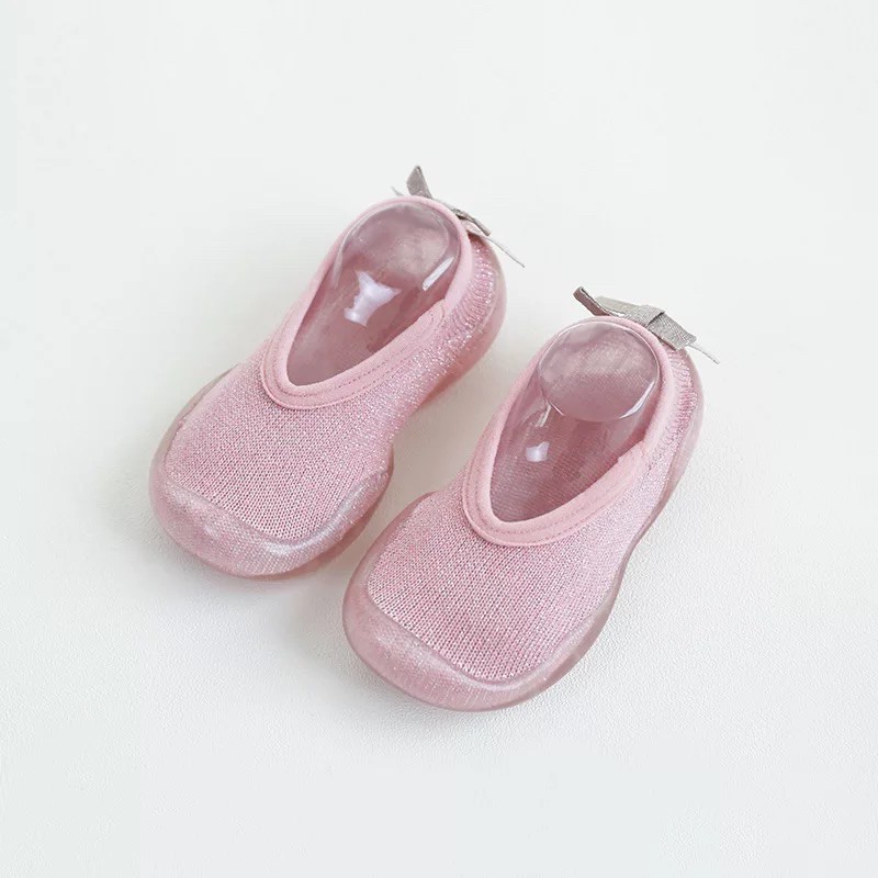 Sepatu Bayi Newborn Perempuan Cewek 1 Tahun Prewalker Shoes Baby Kaos Kaki Sepatu Anak Bayi Perempuan SKIDDERS PITA