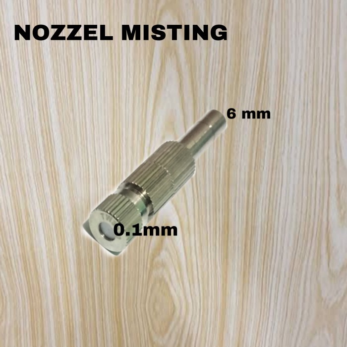 NOZZLE MISTING / NOZEL KABUT DENGAN FILTER 0.1 MM / MISTING