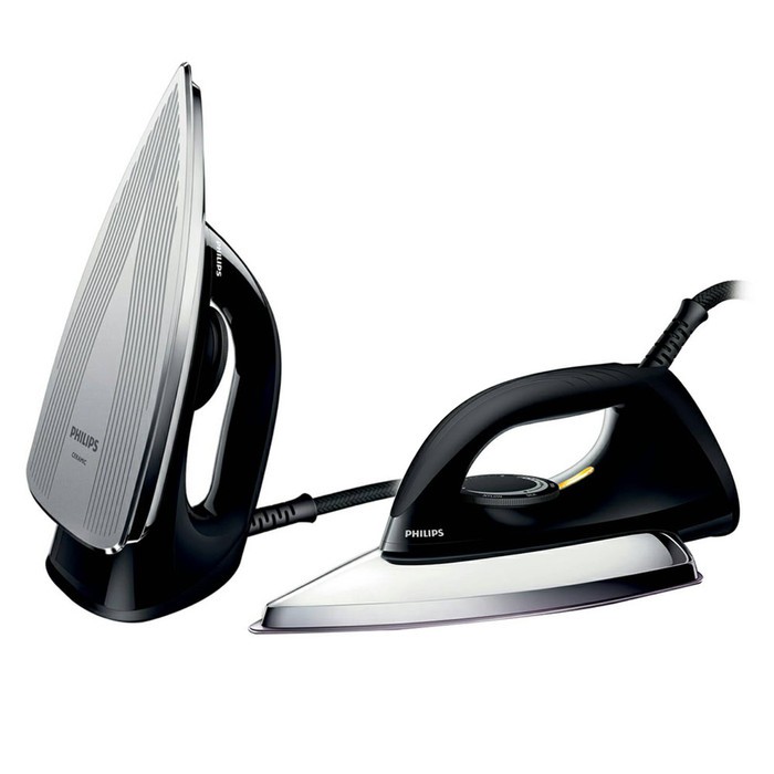 Setrika Philips Dry Iron HD 1173 (Pink/Hitam)