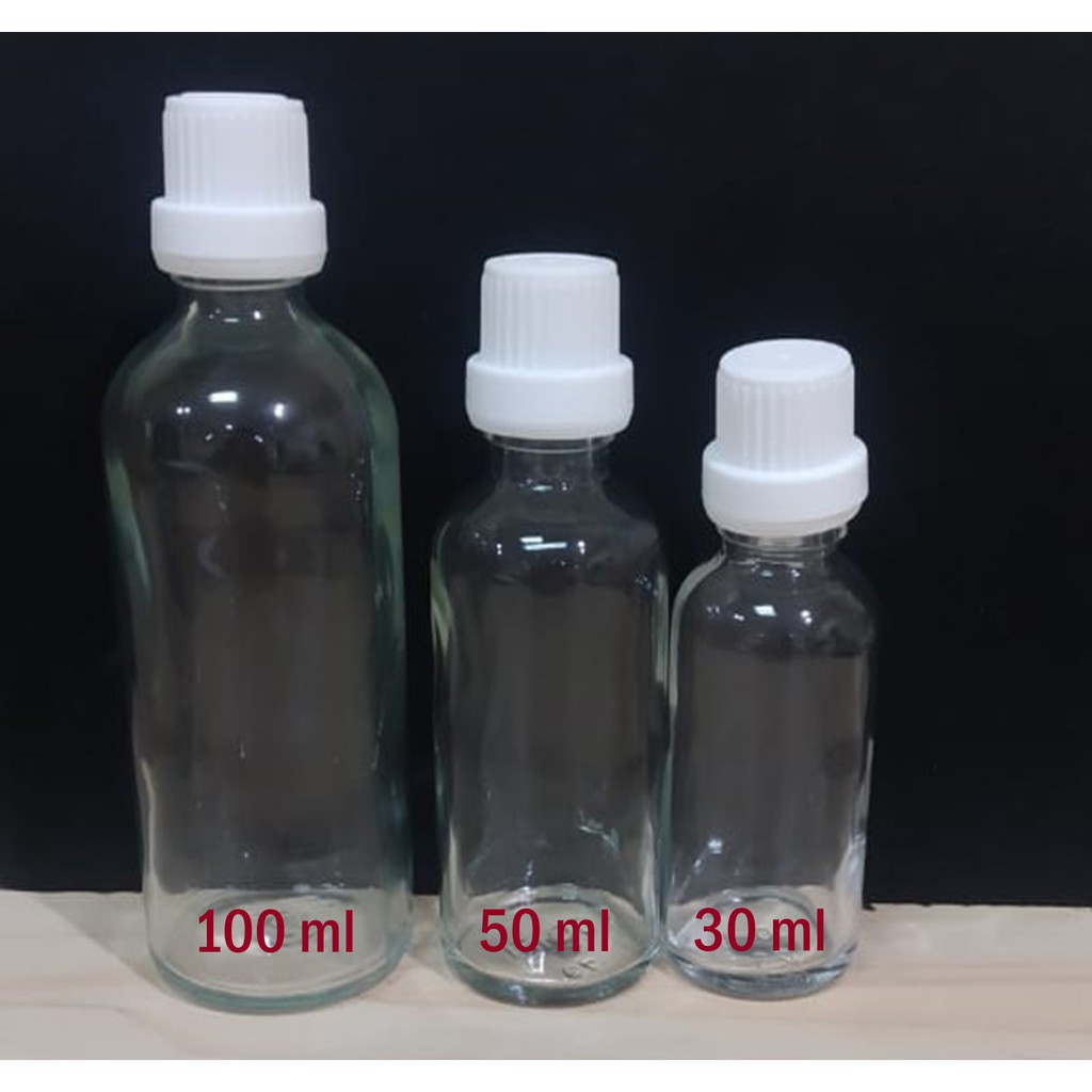 Botol Kaca Beling/Botol Parfum Botol Filler Tebal 50 ml