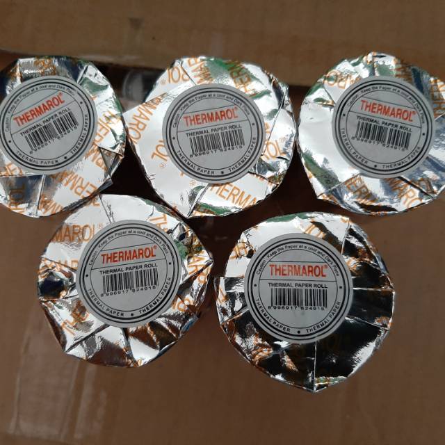 

Kertas rol kasir thermal 80 x 50 THERMAROL
