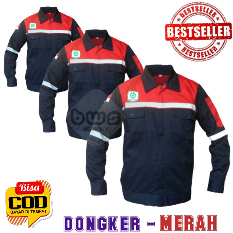 WEARPACK TAMBANG/SERAGAM KERJA/WEARPACK SAFETY/PAKAIAN KERJA SAFETY/SERAGAM KERJA BENGKEL