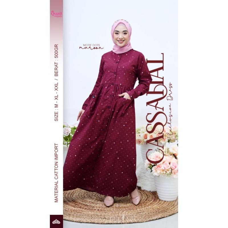 Gamis Cassahal by Quail Hijab