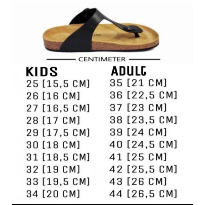 SB ~ Sandal Birken COUPLE SPIDDY  ( Ibu dan Anak ).harga satuan.