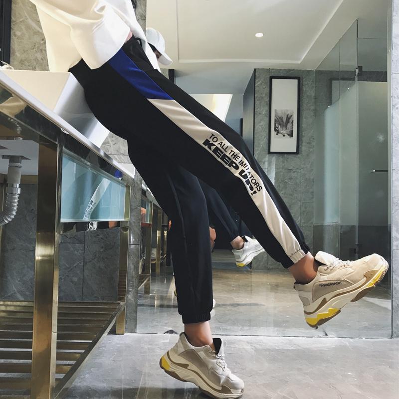 Bayar Di Tempat Xiaozhainv Highwaist casual celana Bayar Di Tempat Xiaozhainv Highwaist casual celana