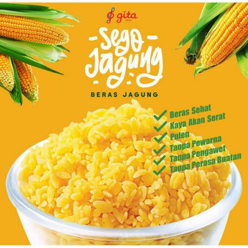 Sego Jagung Beras Jagung 5 Kg Nasi Diet Sehat