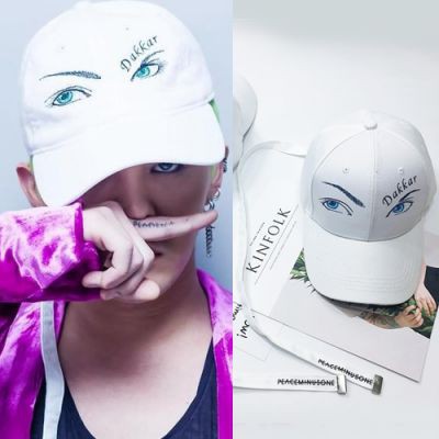 IMPORT Topi GDragon FASHION BIGBANG KOREAN Hip Hop Baseball Cap Eyebrows PEACEMINUSONE 02F754r